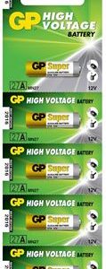 Pila GP Alcalina alarma 12V (27AE)