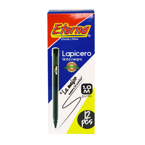 Lapicero Negro Eterna et420 x12