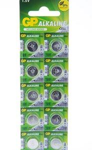Pila Alcalina GP tipo boton (LR54)