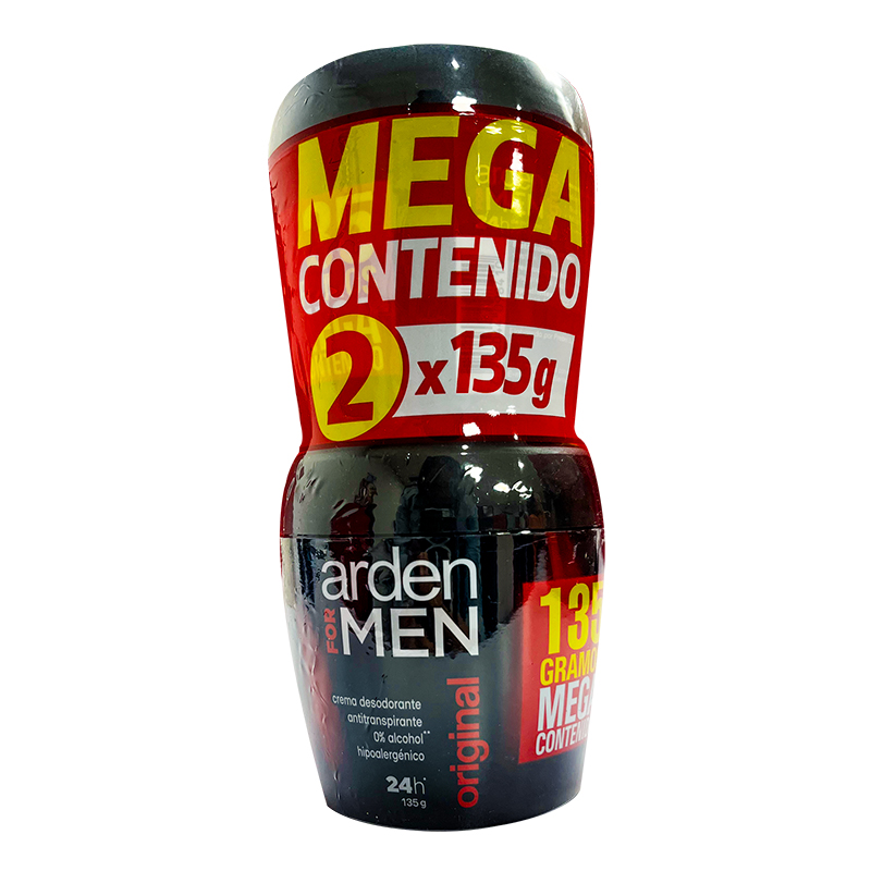 Desodorante crema 135gr x 2