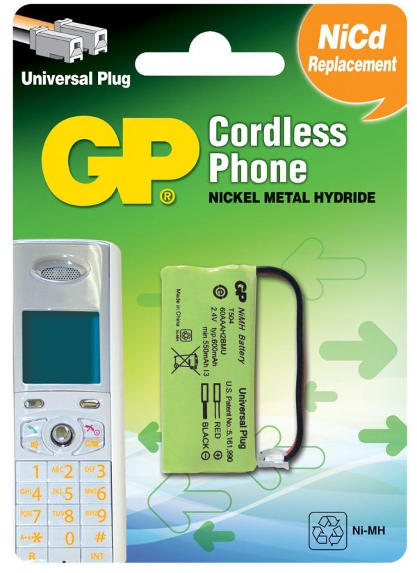 Pila teléfonica 2,4V600mah T504