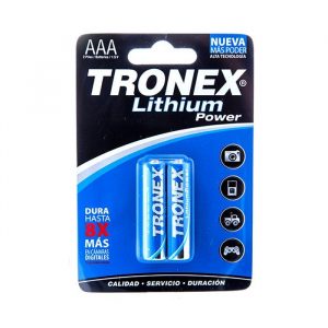 Pila Lithium Tronex AAA 1.5V